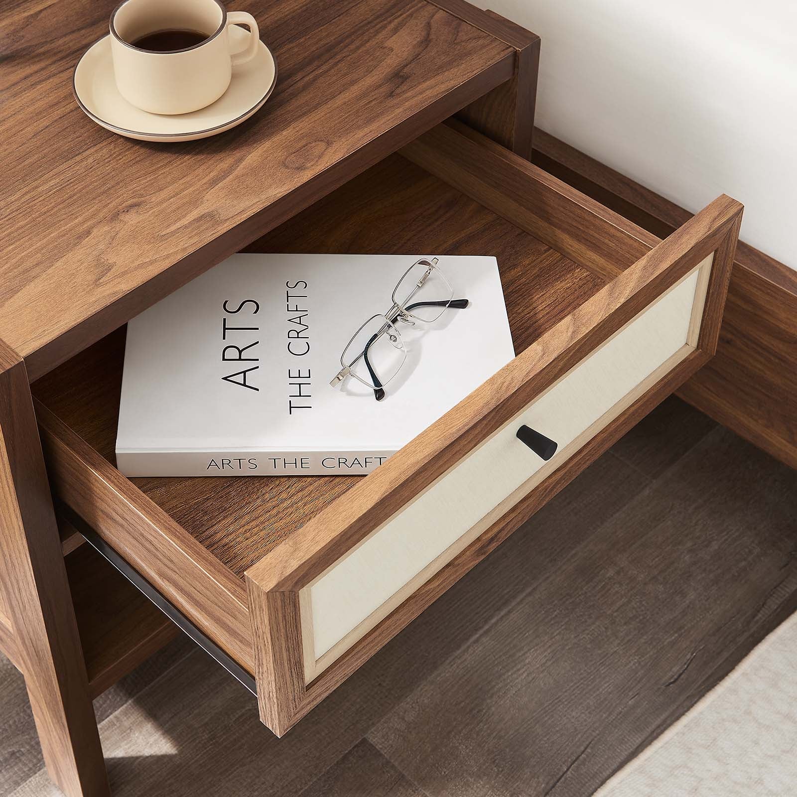 Capri Wood Grain Nightstand by Modway