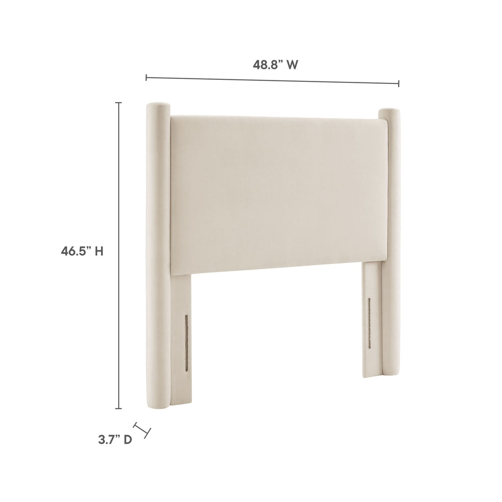 Rael Performance Velvet Twin Headboard by Modway