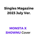 MONSTA X Shownu Cover Singles Magazine (July 2023 Issue)