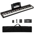 88 Keys Velocity-Sensitive Piano Keyboard with French DREAM Audio Source-Black