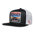 ROPESMART SARAPE MAVERICK PATCH BLACK TRUCKER CAP