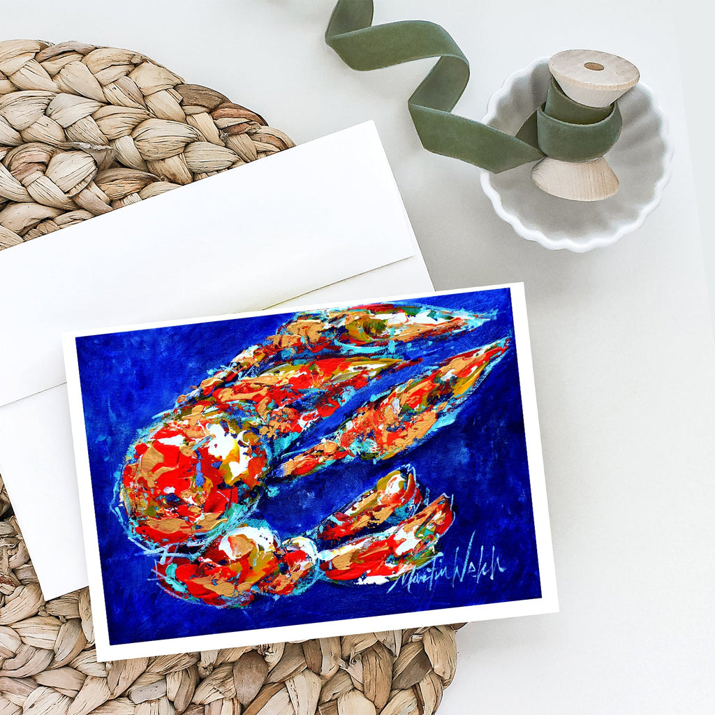 Craw Momma Crawfish Greeting Cards Pack of 8 Blank Cards with Envelopes Whimsical A7 Size 5x7