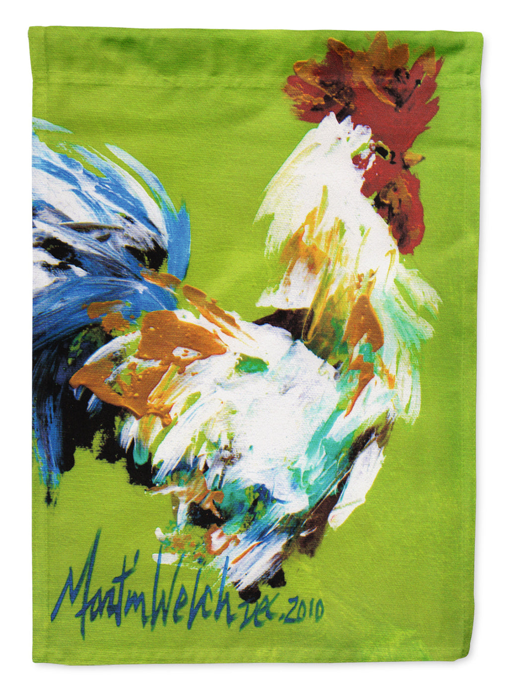 Boss Rooster Garden Flag Mailbox Decorative Yard Banner Outside Patio Artwork for Flower Beds, Garden Size, Multicolor
