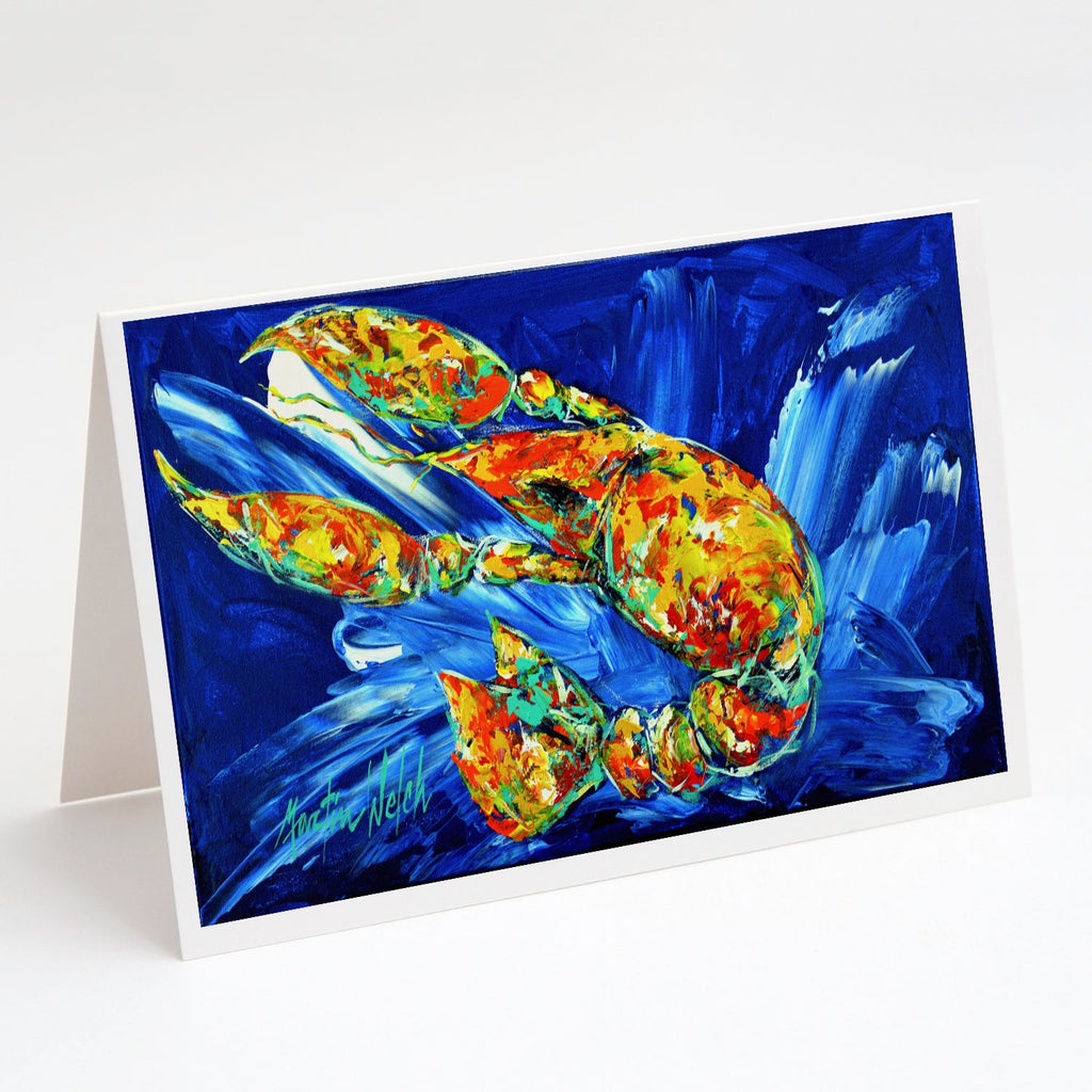 Not your Plano Crawfish Greeting Cards Pack of 8 Blank Cards with Envelopes Whimsical A7 Size 5x7