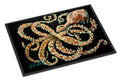 Eye On You Octopus Doormat Indoor Outdoor 24H X 36W Front Door Mat Rugs for Entryway, Non Slip Washable Low Pile,