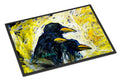 Baked In A Pie Crows Doormat Indoor Outdoor 18H X 27W Front Door Mat Rugs for Entryway, Non Slip Washable