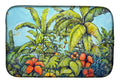 Banana Cabana Dish Drying Mat Absorbent Dish Drying Mat Pad for Kitchen Counter Dish Drainer Mat for Countertop, 14 x 21", Multicolor