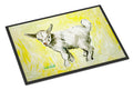 Billy The Kid Goat Doormat Indoor Outdoor 24H X 36W Front Door Mat Rugs for Entryway, Non Slip Washable Low Pile,