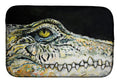 Bite Me Alligator Dish Drying Mat Absorbent Dish Drying Mat Pad for Kitchen Counter Dish Drainer Mat for Countertop, 14 x 21", Multicolor