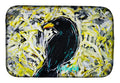 Crow Adam Dish Drying Mat Absorbent Dish Drying Mat Pad for Kitchen Counter Dish Drainer Mat for Countertop, 14 x 21", Multicolor