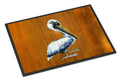 Hangin In Pelican Doormat Indoor Outdoor 24H X 36W Front Door Mat Rugs for Entryway, Non Slip Washable Low Pile,