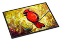 Sha Red Baba Bird Doormat Indoor Outdoor 24H X 36W Front Door Mat Rugs for Entryway, Non Slip Washable Low Pile,