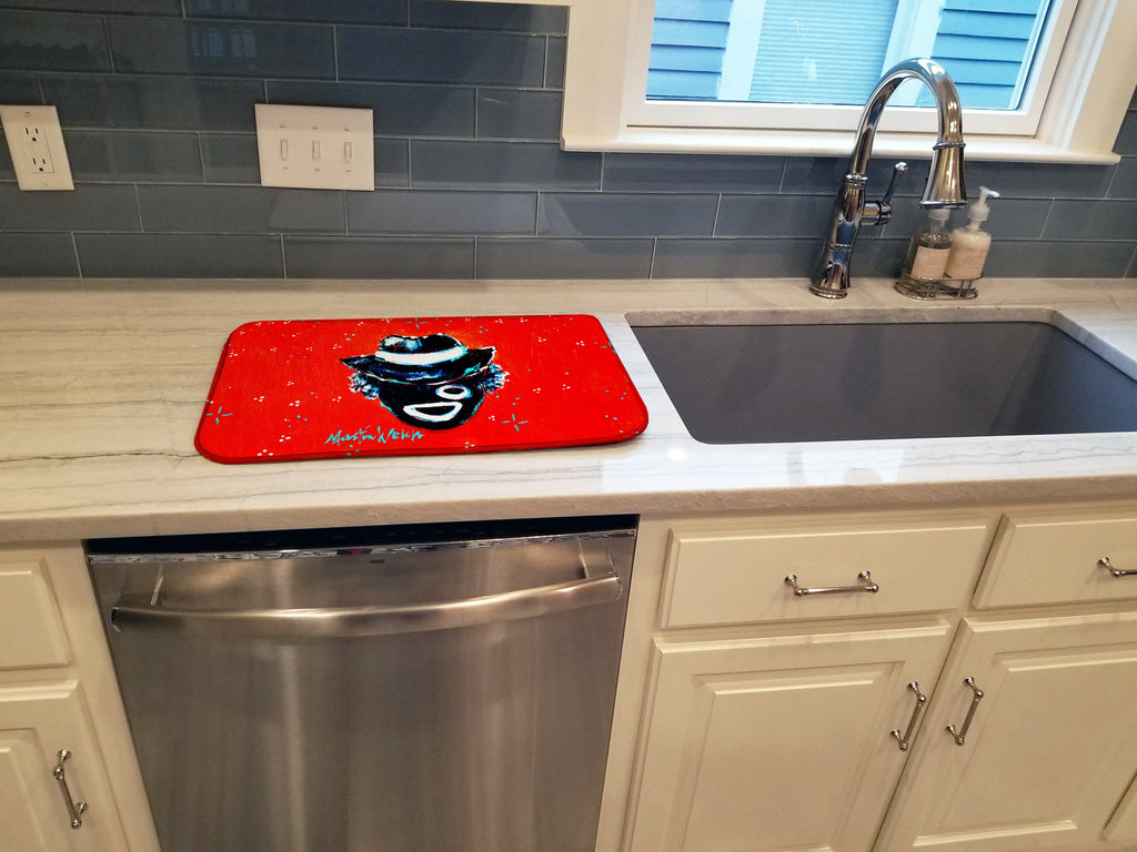 Zee Mr Dish Drying Mat Absorbent Dish Drying Mat Pad for Kitchen Counter Dish Drainer Mat for Countertop, 14 x 21", Multicolor