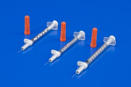 Magellan™ 1 mL 28 G x 1/2" Tuberculin Safety Syringes - 8881882812