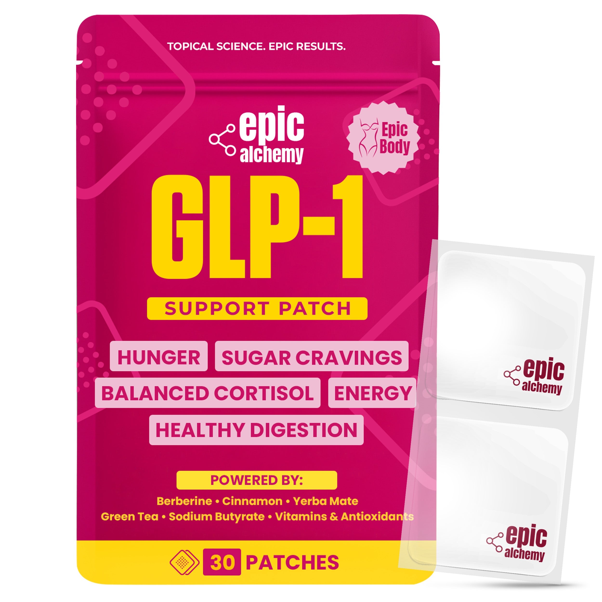 Epic Body GLP-1 Berberine + Patches