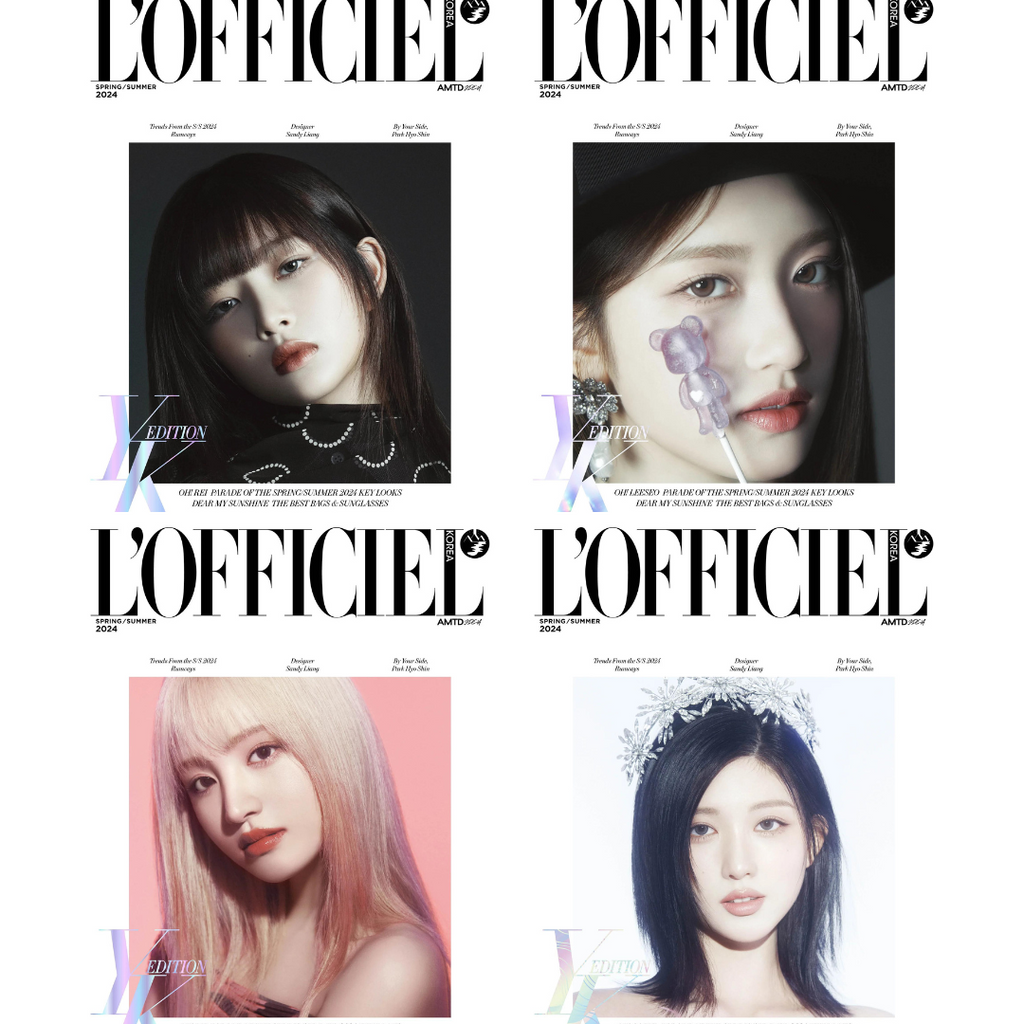 IVE Cover On Lofficiel Korea Magazine 2024 Spring Summer Issue