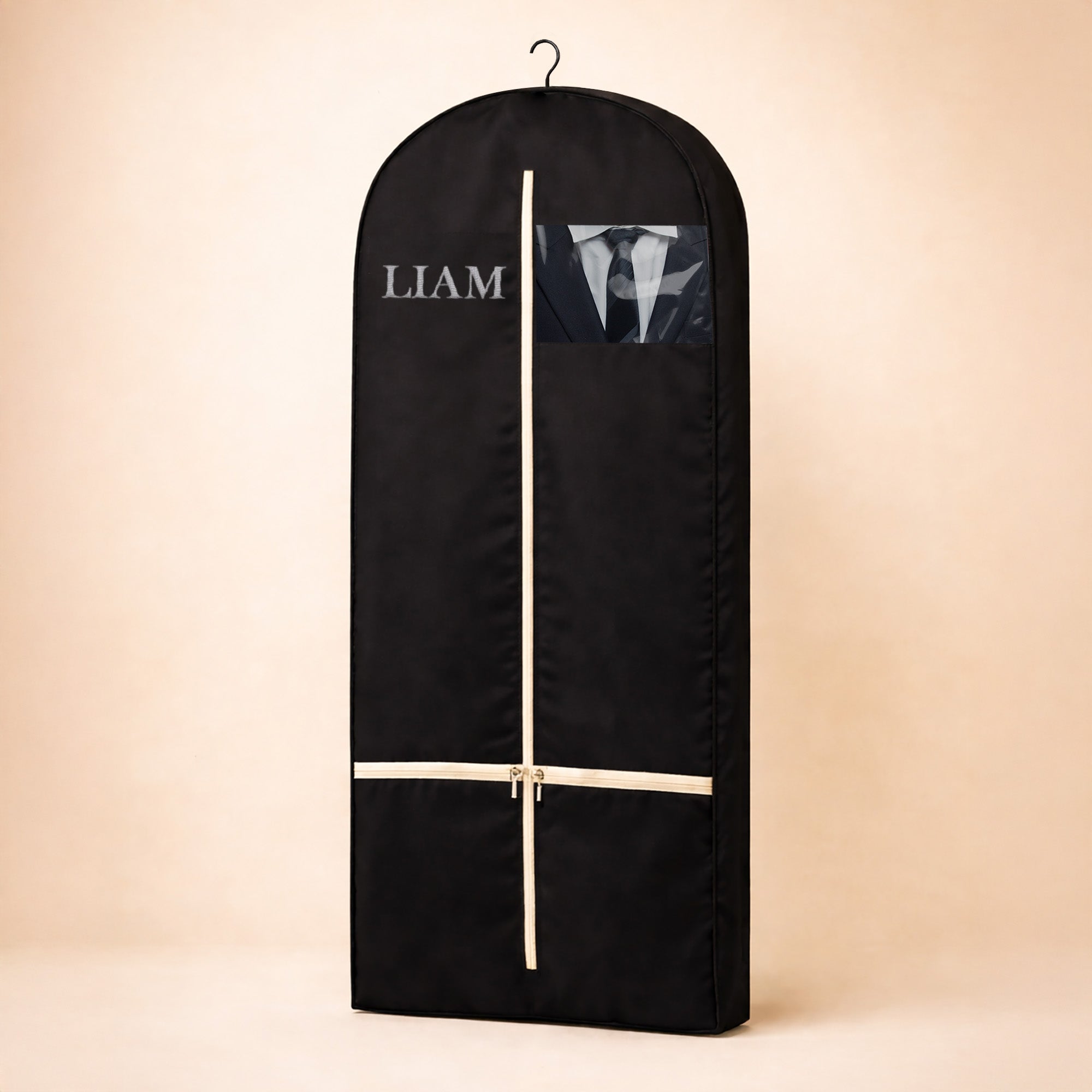 Personalized Garment Bag with Name – Custom Suit Travel Bag