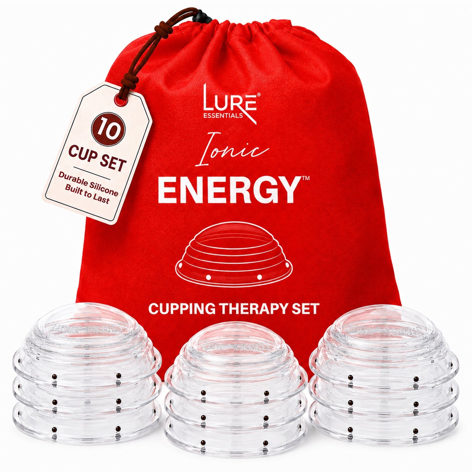 Ionic ENERGY Cupping Set, 2" 10 Cups