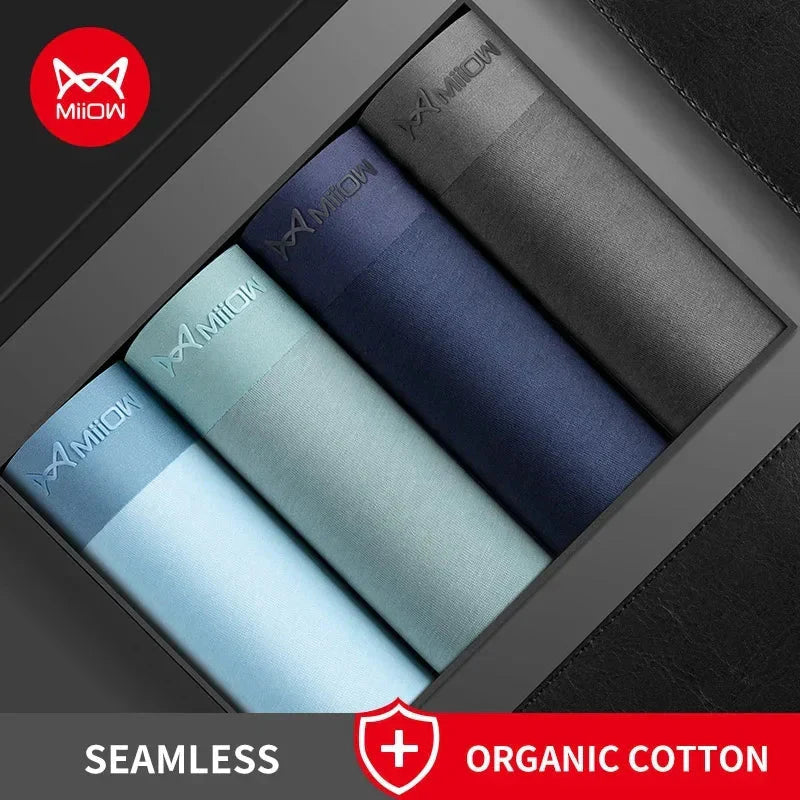 Maison Novaire 4Pcs Graphene Boxer Briefs