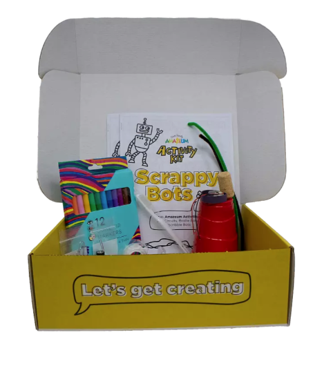 Amazeum Activity Kit: Scrappy Bots