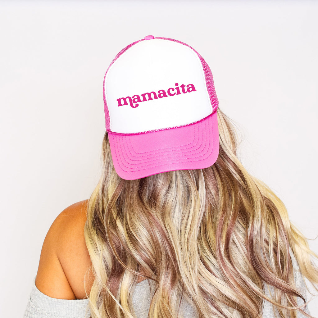 Mamacita, Sassy, Funny Graphic With Bold Colorful Text For Everyday Wear Snapback Trucker Hat