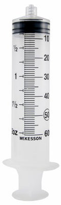 McKesson 60 mL Syringe Without Safety w/ Luer Lock Tip - 102-S60C
