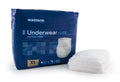 Unisex Adult Absorbent Underwear McKesson Classic Pull On with Tear Away Seams X-Large Disposable Light Absorbency - UWEXL