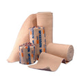 Elastic Bandage McKesson 6 Inch X 5 Yard Single Hook and Loop Closure Tan NonSterile Standard Compression - 16-1033-6