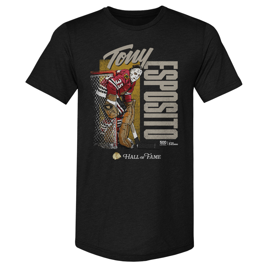 Tony Esposito Chicago Blackhawks H.O.F. Highlight WHT