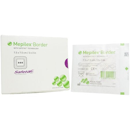 Mepilex® Self-Adherent Silicone Foam Dressing w/ Border - 295