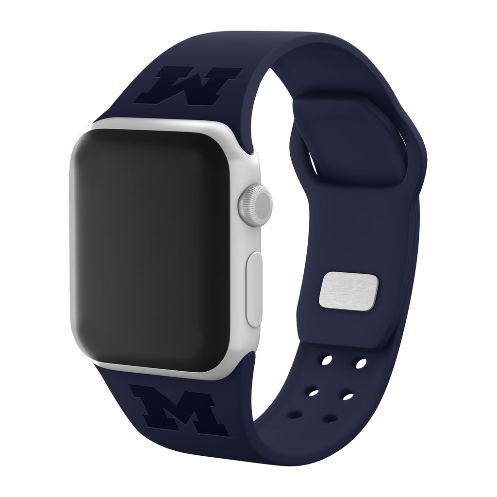 Michigan Wolverines Engraved Apple Watch Band