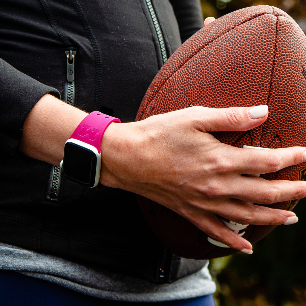 Michigan Wolverines Engraved Apple Watch Band