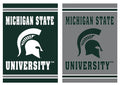 Michigan State University Garden Flag 2 Sided Textured Spartans