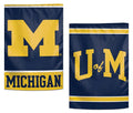 Michigan Wolverines Garden Flag 2 Sided Logo