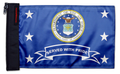 Air Force Served With Pride 12"x18" Forever Wave Flag for Jeep Wrangler LJ 2003-2006