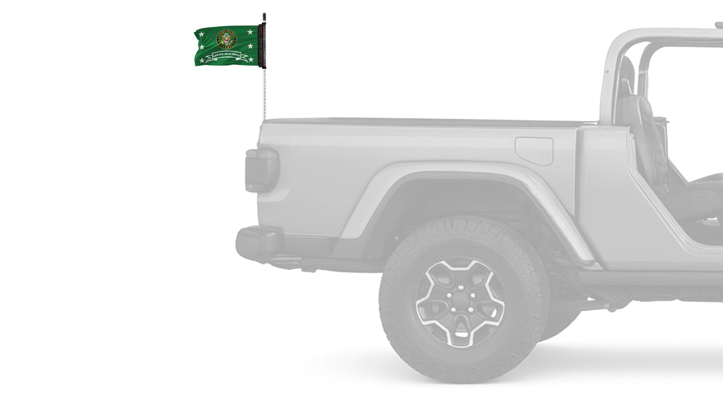 Army Served With Pride 12"x18" Forever Wave Flag