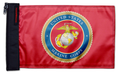 Marines Emblem 12"x18" Forever Wave Flag for Jeep Wrangler YJ 1986-1995