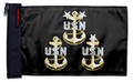 Navy Chief Petty Officers 12"x18" Forever Wave Flag for Jeep Wrangler TJ 1996-2006