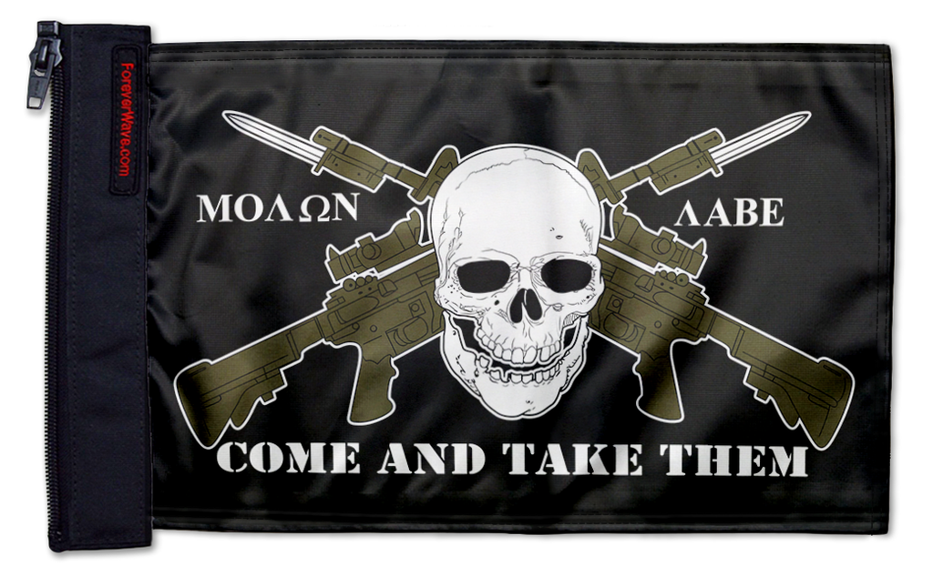 Molan Labe 12"x18" Forever Wave Flag for Jeep Wrangler LJ 2003-2006