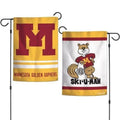Minnesota Gophers Garden Flag 2 Sided Vintage Logo Mini Banner