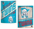 Minnesota Twins Garden Flag 2 Sided Classic Logo Pinstripe