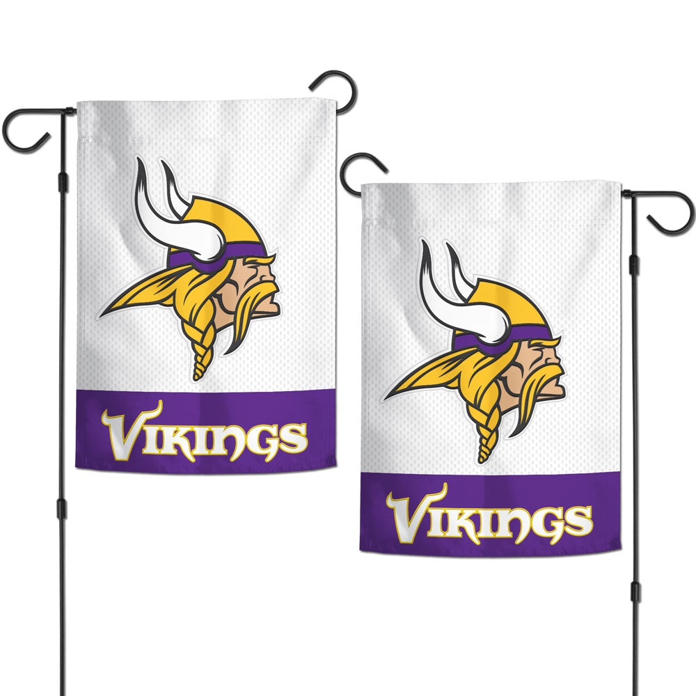 Minnesota Vikings Embroidered 2 Sided Garden Flag