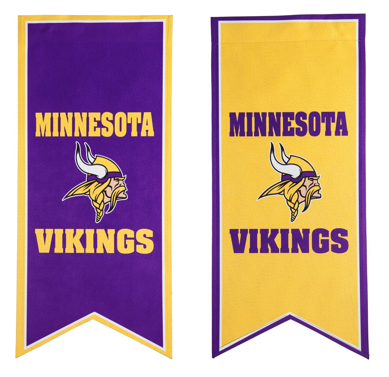 Minnesota Vikings Long Garden Flag 2 Sided Pennant
