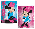 Minnie Mouse Garden Flag 2 Sided Sparkle Pink