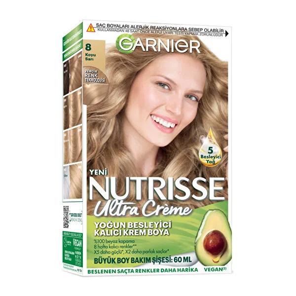 Garnier Nutrisse Nourishing Permanent Hair Dye - Long-Lasting Color & Moisturizing Benefits