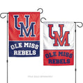 Mississippi University 2 Sided Vintage Logo Garden Flag