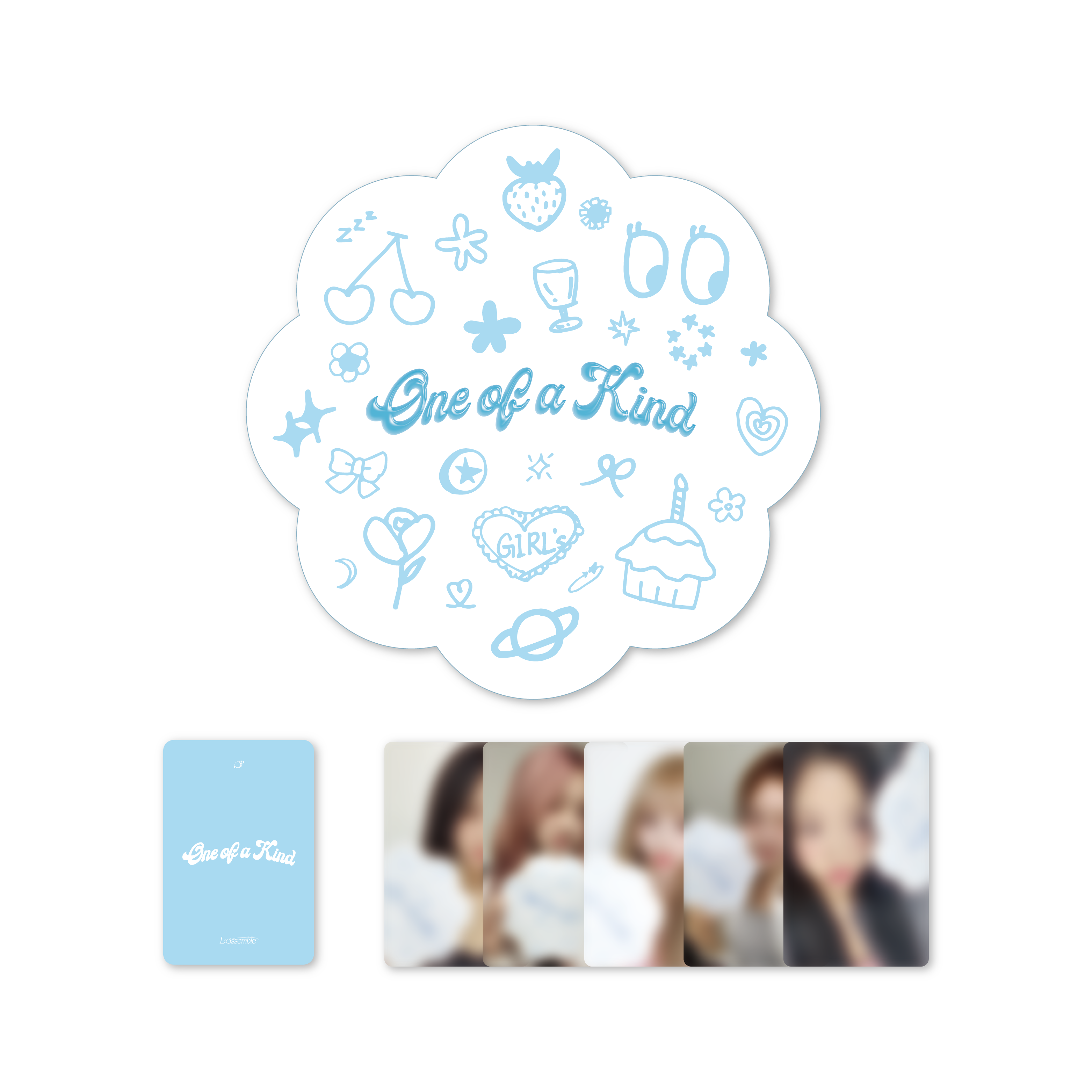 Loossemble - One Of A Kind 2nd Mini Album Official MD Mouse Pad