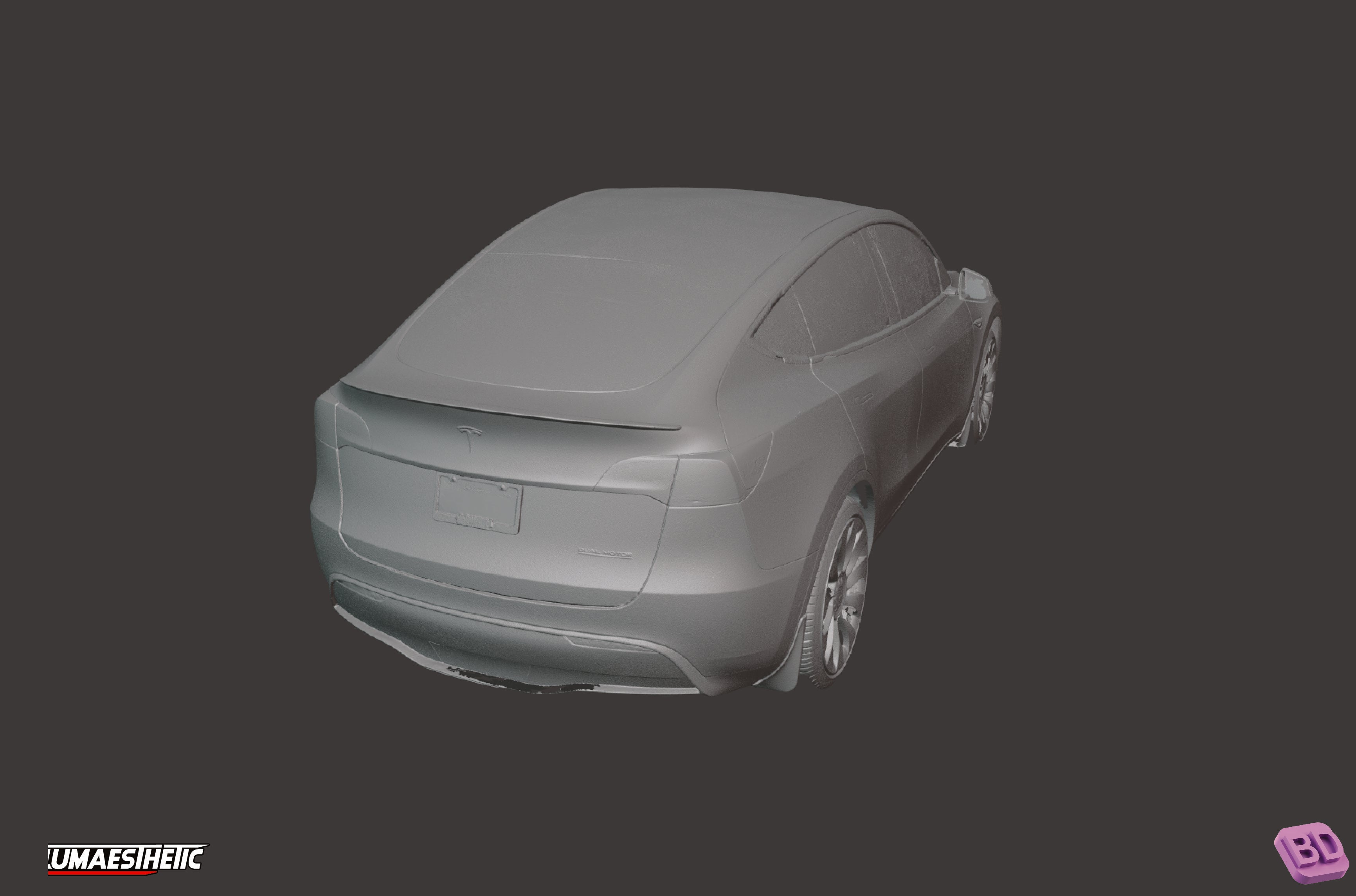 Tesla Model Y 3D Scan (2020-2024)