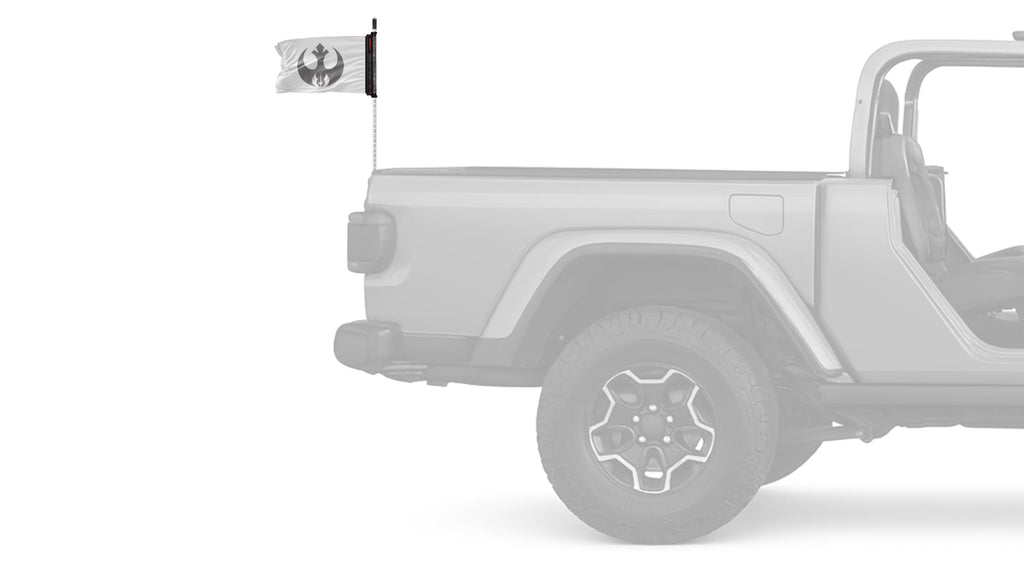 Star Wars Jedi Order 12"x18" Forever Wave Flag for Jeep Wrangler TJ 1996-2006