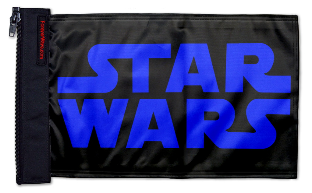 Star Wars 12"x18" Forever Wave Flag for Jeep Wrangler YJ 1986-1995
